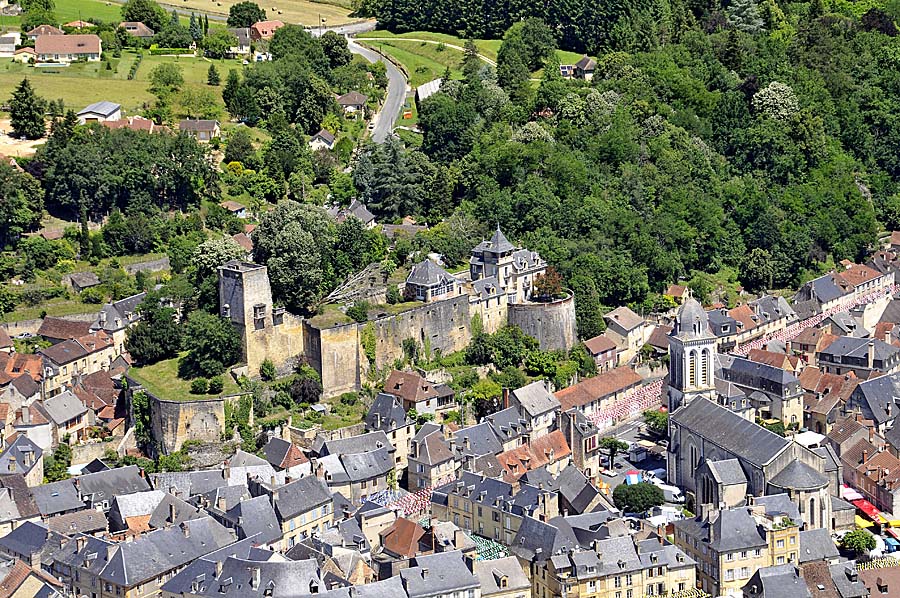 24montignac-18-0610 - Photo aérienne Montignac (18) - Dordogne : PAF