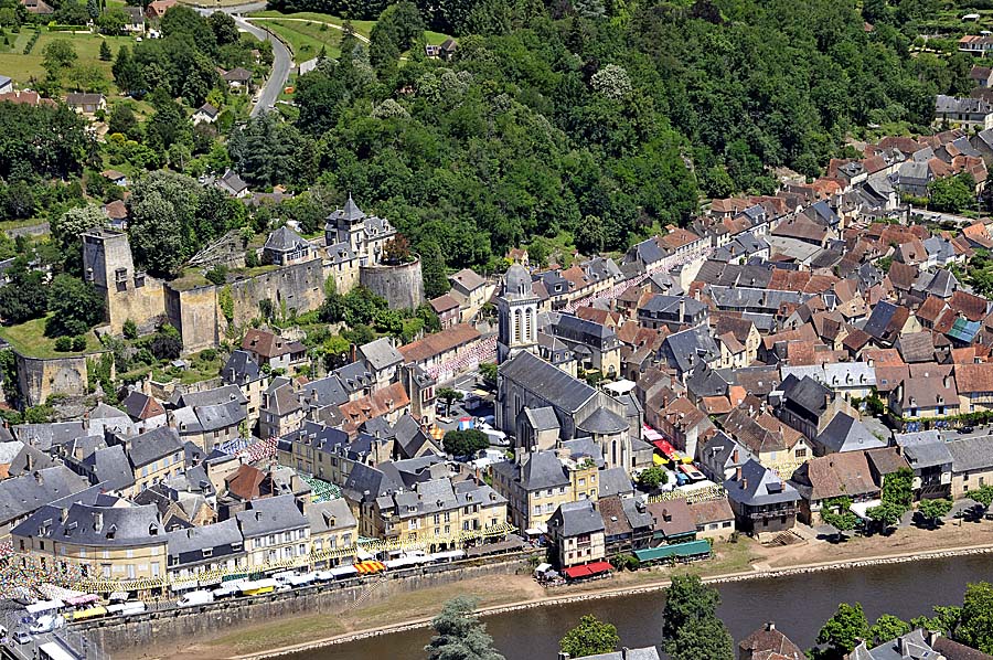 24montignac-19-0610 - Photo aérienne Montignac (19) - Dordogne : PAF