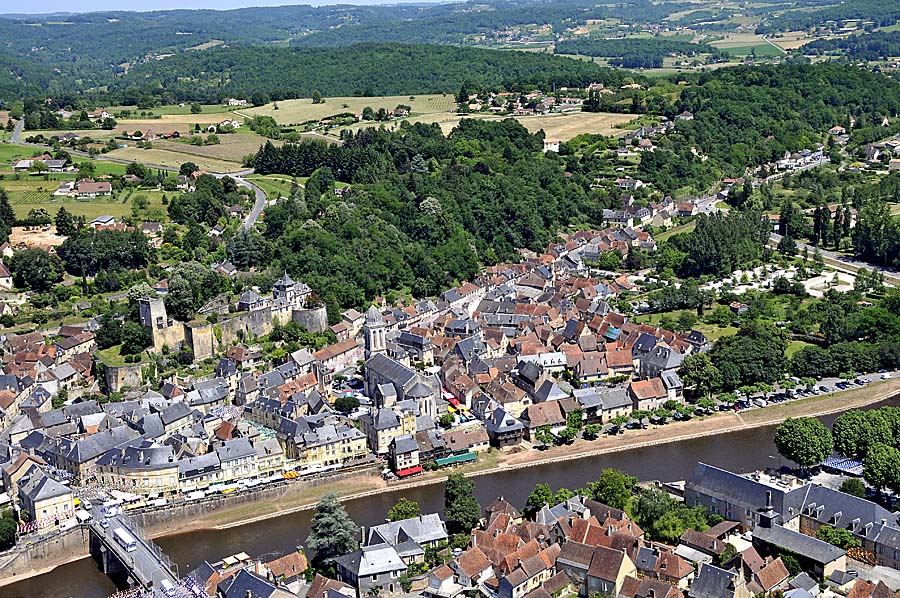 24montignac-20-0610 - Photo aérienne Montignac (20) - Dordogne : PAF