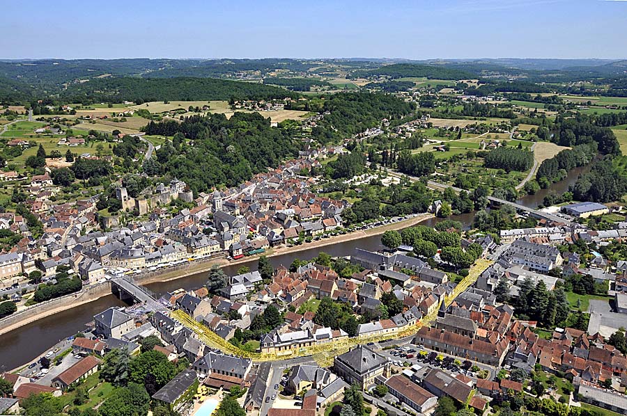 24montignac-9-0610 - Photo aérienne Montignac (9) - Dordogne : PAF