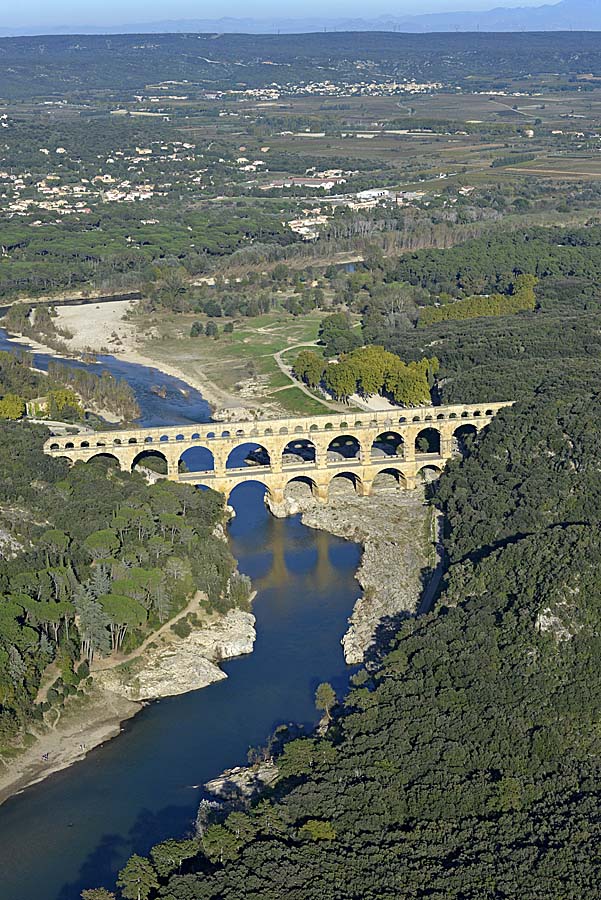 30le-pont-du-gard-10-1014 - Photo aérienne le-pont-du-gard (10) - Gard : PAF