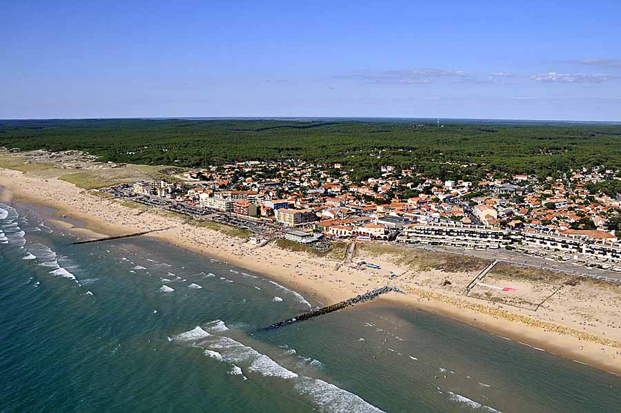33lacanau-ocean-16-0708 - Photo aérienne Lacanau-ocean (16) - Gironde : PAF