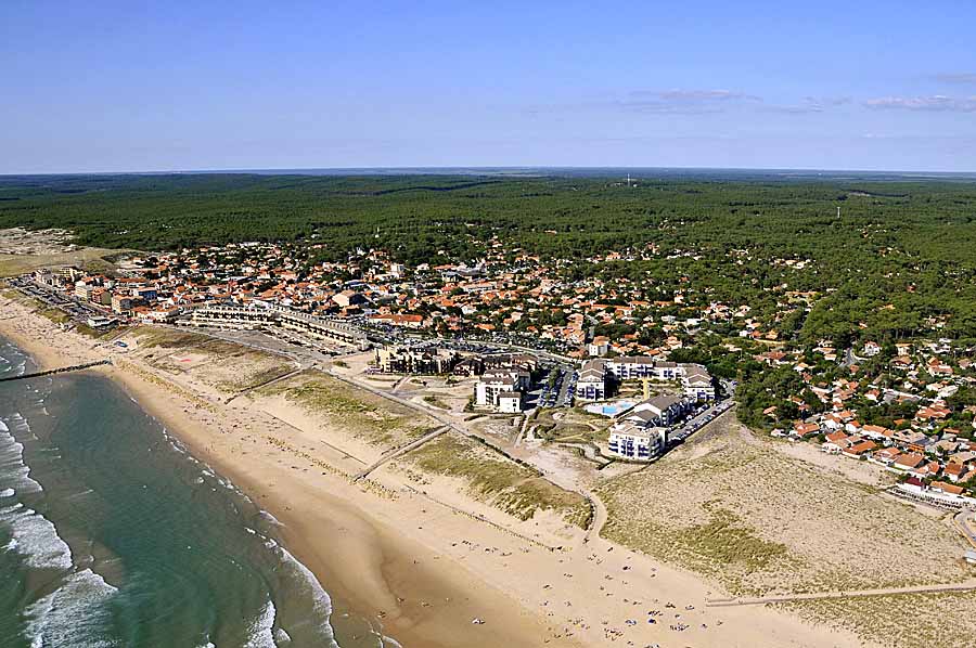 33lacanau-ocean-31-0708 - Photo aérienne Lacanau-ocean (31) - Gironde : PAF