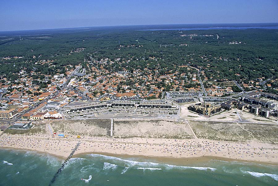 33lacanau-ocean-6-e00 - Photo aérienne Lacanau-ocean (6) - Gironde : PAF