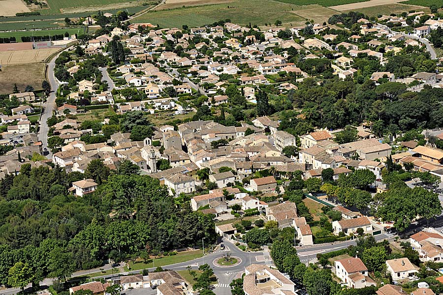 34valergues-1-0611 - Photo aérienne Valergues (1) - Hérault : PAF