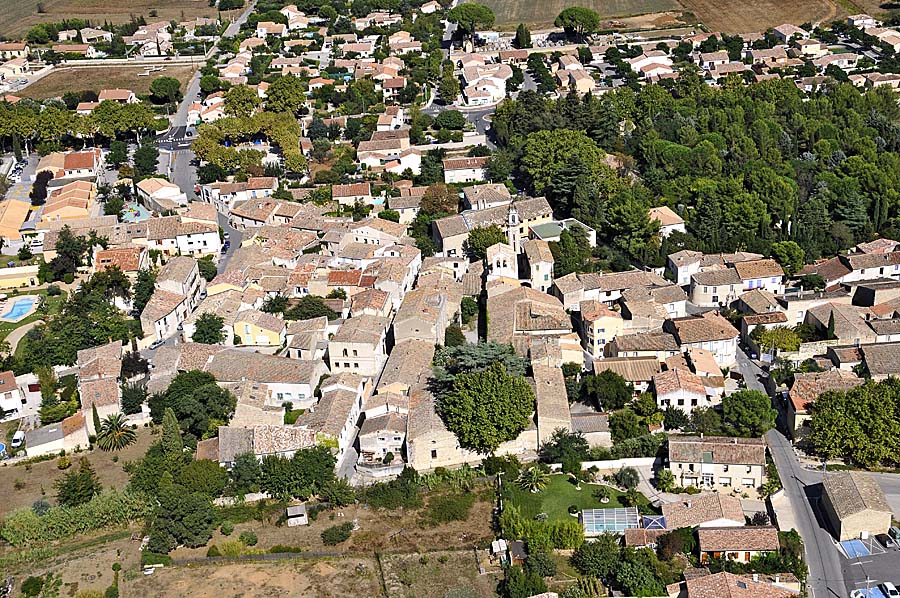 34valergues-13-0908 - Photo aérienne Valergues (13) - Hérault : PAF