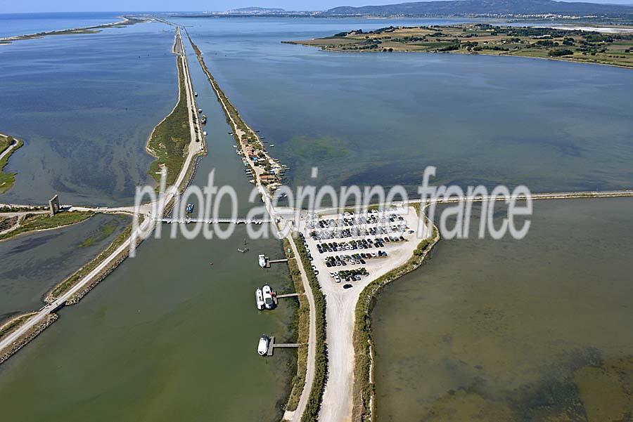 Canal Rhone a Sete vu du ciel — photo aérienne de… (n°11)