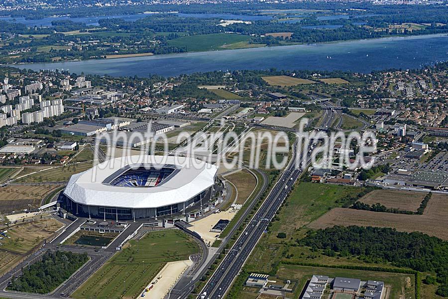 Vue aérienne de Grand Stade de Lyon, Rhône (n°1)