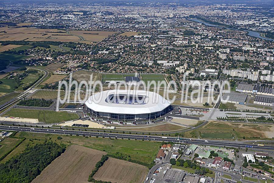 Vue aérienne de Grand Stade de Lyon, Rhône (vue 2)