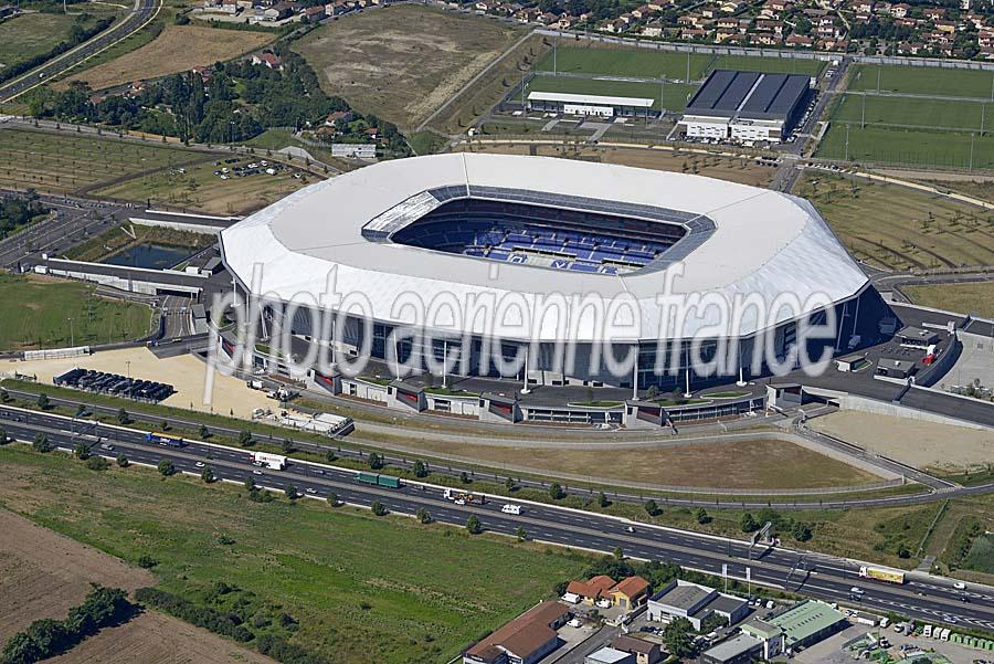 Photo aérienne de Grand Stade de Lyon (69) — Rhône (vue 2)