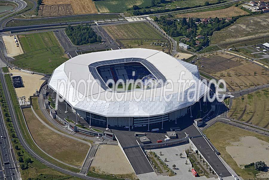 Grand Stade de Lyon vu du ciel — photo aérienne du Rhône (vue 4)