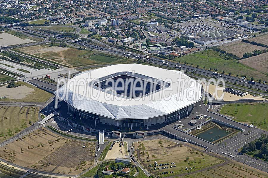 Photo aérienne de Grand Stade de Lyon (69) — Rhône (vue 4)