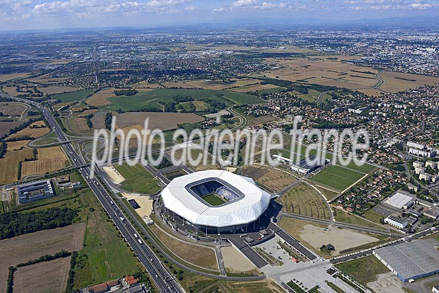 Photo aérienne de Grand Stade de Lyon (69) — Rhône (vue 6)