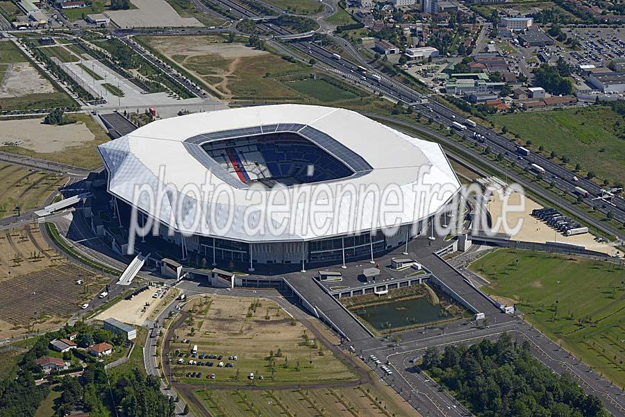 Grand Stade de Lyon vu du ciel — photo aérienne du Rhône (vue 7)
