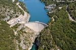 04lac-de-sainte-croix-46-0810 - Photo aérienne lac-de-sainte-croix (46) - Alpes de Haute-Provence : PAF