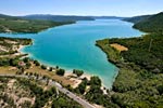 04lac-de-sainte-croix-5-0810 - Photo aérienne Lac-de-sainte-croix (5) - Alpes de Haute-Provence : PAF