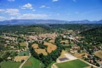 04riez-1-e95 - Photo aérienne Riez (1) - Alpes de Haute-Provence : PAF