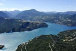 05serre-poncon-lac-24-0712 - Photo aérienne Serre-poncon-lac (24) - Hautes-Alpes : PAF