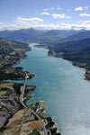 05serre-poncon-lac-34-0712 - Photo aérienne Serre-poncon-lac (34) - Hautes-Alpes : PAF