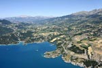 05serre-poncon-lac-41-0712 - Photo aérienne Serre-poncon-lac (41) - Hautes-Alpes : PAF