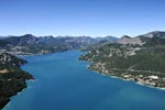 05serre-poncon-lac-50-0712 - Photo aérienne Serre-poncon-lac (50) - Hautes-Alpes : PAF