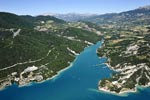 05serre-poncon-lac-52-0712 - Photo aérienne Serre-poncon-lac (52) - Hautes-Alpes : PAF