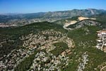 photo aérienne carnoux-en-provence
