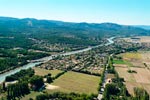 photo aérienne peyrolles-en-provence