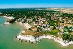 17meschers-sur-gironde-17-0704 - Photo aérienne Meschers-sur-gironde (17) - Charente-Maritime : PAF