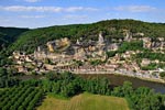 24la-roque-gageac-27-0610 - Photo aérienne La-roque-gageac (27) - Dordogne : PAF