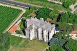 photo aérienne abbaye-vignogoul