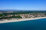 66argeles-plage-17-0613 - Photo aérienne Argeles-plage (17) - Pyrénées Orientales : PAF