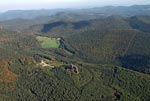 photo aérienne chateau-de-fleckenstein