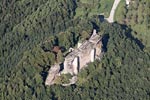 67chateau-de-fleckenstein-2-1006 - Photo aérienne Chateau-de-fleckenstein (2) - Bas-Rhin : PAF