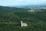 67chateau-du-spesbourg-1-0708 - Photo aérienne Chateau-du-spesbourg (1) - Bas-Rhin : PAF