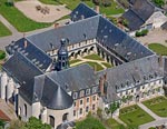 80abbaye-valloire-17-0808 - Photo aérienne Abbaye-valloire (17) - Somme : PAF