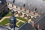 80abbaye-valloire-18-0808 - Photo aérienne Abbaye-valloire (18) - Somme : PAF
