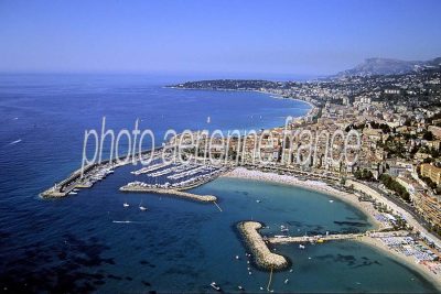 Photo aérienne de Menton (06) — Alpes-Maritimes