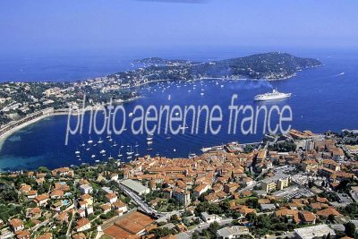 Photo aérienne de Villefranche-sur-Mer (06) — Alpes-Maritimes