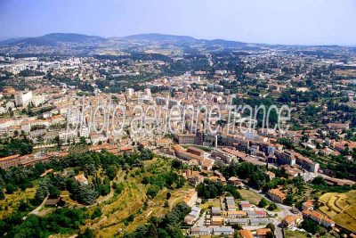 Photo aérienne d'Annonay (07) — Ardèche