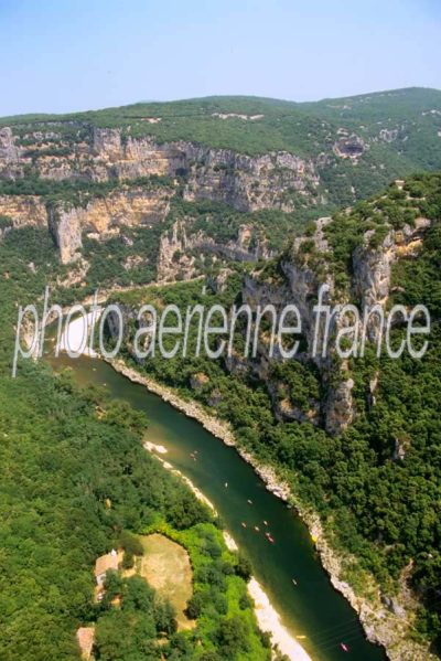 Photo aérienne de Vallon-Pont-d'Arc (07) — Ardèche