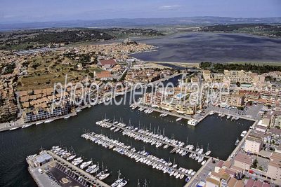 Photo aérienne de Gruissan (11) — Aude