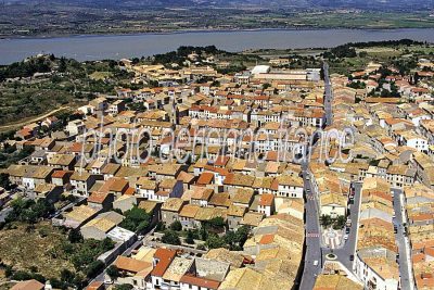 Languedoc à Leucate (11) en photo aérienne