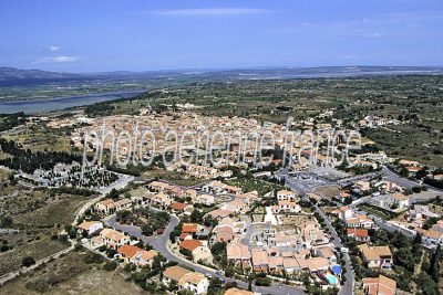 Vue aérienne de Leucate, Aude (n°3)