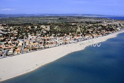 Leucate vu du ciel — photo aérienne de l'Aude (n°2)