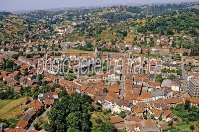 Photo aérienne de Decazeville (12) — Aveyron