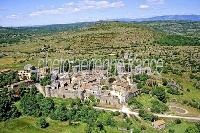 Photo aérienne de La Couvertoirade (12) — Aveyron
