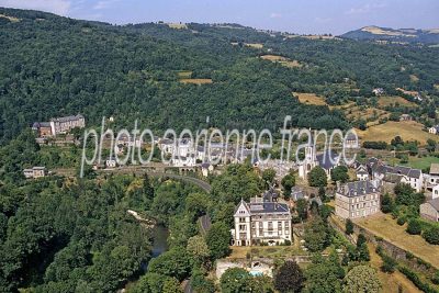 Photo aérienne de Saint-Laurent-d'Olt (12) — Aveyron