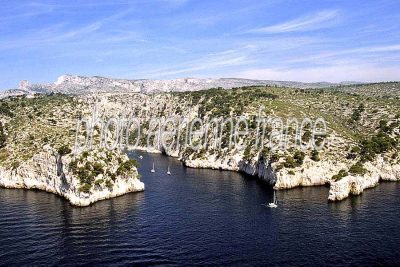 Photo aérienne de Calanques (13) — Bouches-du-Rhône