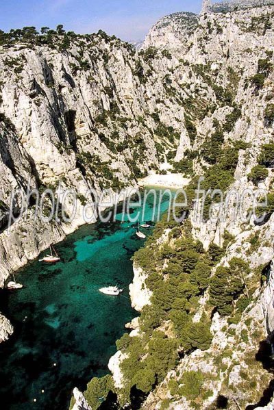 Calanques vu du ciel — photo aérienne des Bouches-du-Rhône (n°3)